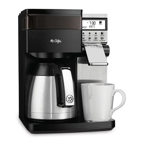 Mr. Coffee Perfect Choice Coffee Maker with Glass Carafe, Stainless