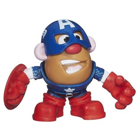 Mr. Potato Head Mr. Potato Mixable, Mashable Heroes as Captain America Set tv commercials