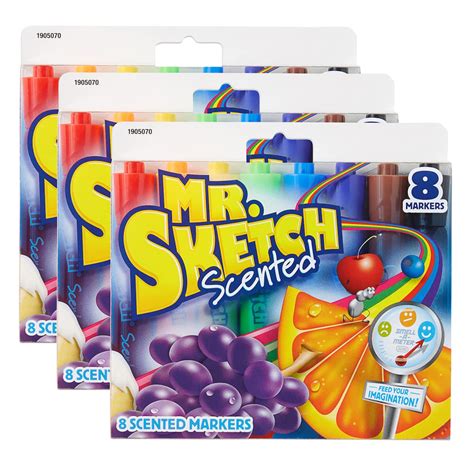 Mr. Sketch Markers Blueberry logo