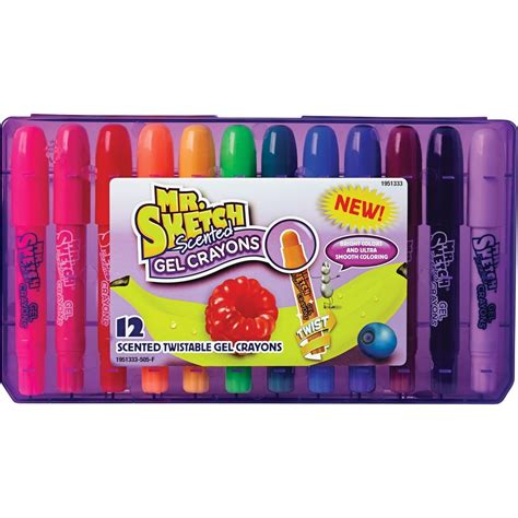 Mr. Sketch Markers Scented Gel Crayons logo