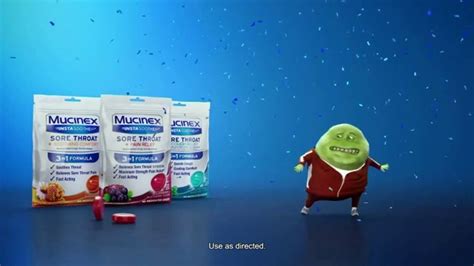 Mucinex Instasoothe TV commercial - Role of a Lifetime: Pain Relief