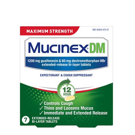 Mucinex Maximum Strength DM Tablets logo