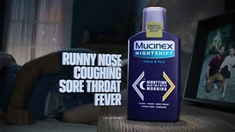 Mucinex NightShift Cold & Flu TV commercial - Feel the Power of Relief