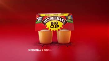 Musselmans Applesauce Big Cup TV commercial