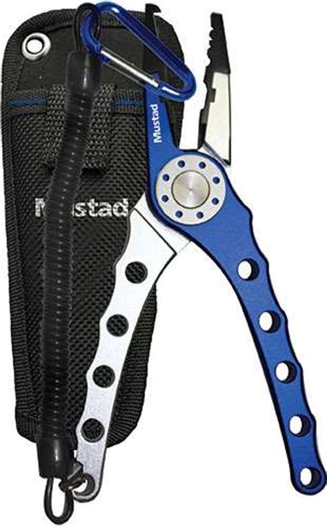 Mustad Featherweight Aluminum Pliers logo