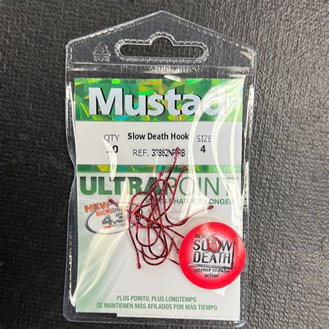 Mustad Slow Death Hook logo