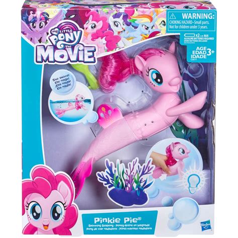 My Little Pony My Little Pony: The Movie Sea Pony Figure Pinkie Pie logo