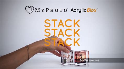 MyPhoto Acrylic Blox tv commercials