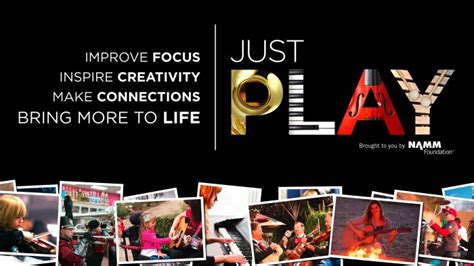 NAMM Foundation TV commercial - Just Play: Bring More to Life