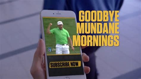 NBC Sports Gold PGA Tour Live TV Spot, 'Goodbye Mundane Mornings'