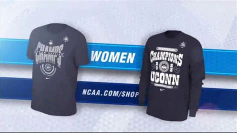 NCAA TV commercial - 2023 UConn National Championship Gear