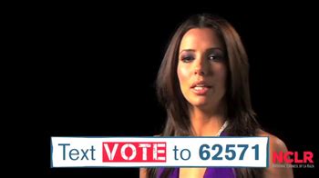 NCLR TV Commercial 'Mobilize to Vote' Featuring Eva Longoria