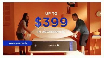 NECTAR Sleep Summer Time Snooze Memorial Day Sale TV commercial - Up to $399 in Accessories