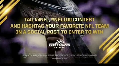 NFL 100 TV Spot, 'Experiences of a Lifetime: Launch the Confetti'