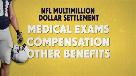 NFL Concussion Settlement TV Spot, 'Brain Injury Compensation'