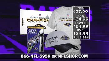 NFL Shop Ravens Championship Package TV commercial - You Won!