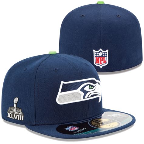 NFL Shop Seahawks Super Bowl XLVIII Champions Hat logo