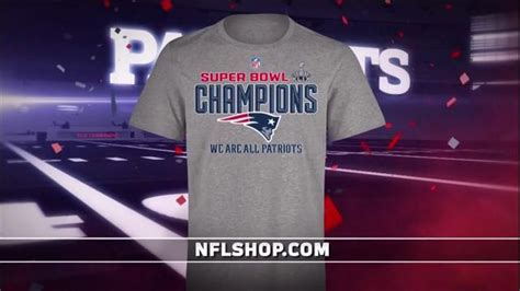 NFL Shop Super Bowl 2015 Postgame TV commercial - New England Patriots