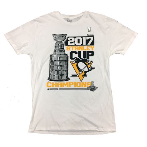 NHL Shop 2017 Men's Stanley Cup Champions Locker Room T-Shirt logo
