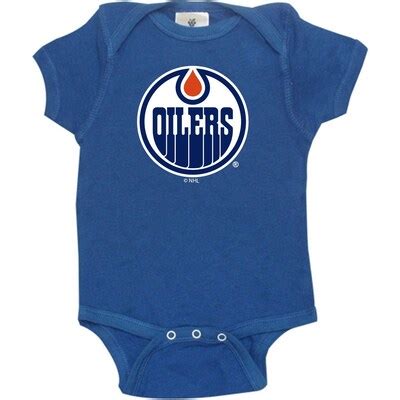 NHL Shop Newborn & Infant Edmonton Oilers Royal Primary Logo Bodysuit tv commercials