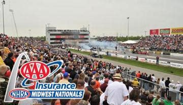 NHRA 2016 AAA Insurance Midwest Nationals Tickets logo