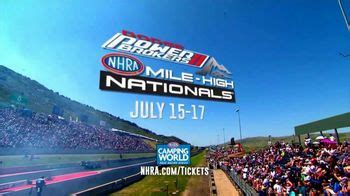 NHRA Camping World Drag Racing Series TV commercial - 2022: Norwalk, Denver and Sonoma