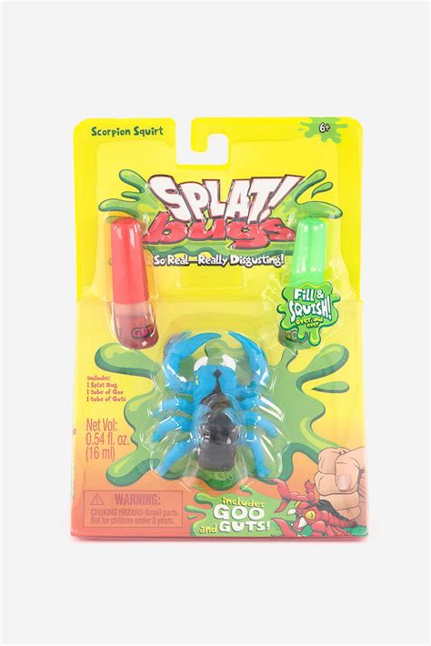 NSI International Inc. Splat Bugs Scorpion Squirt logo