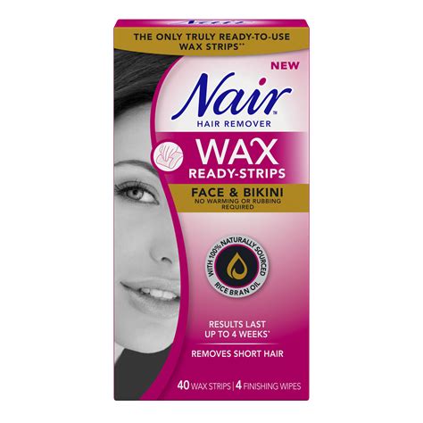 Nair Wax Ready-Strips logo