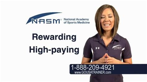 National Academy of Sports Medicine TV Spot, 'Career You Love' created for National Academy of Sports Medicine (NASM)