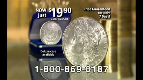 National Collectors Mint TV commercial - Morgan Silver Dollar