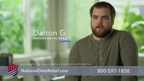 National Debt Relief TV Spot, 'Actual Customers' featuring AJ Dukette