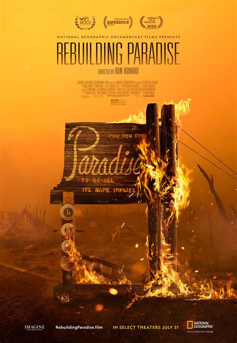 National Geographic Entertainment Rebuilding Paradise logo