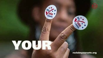 National Urban League TV Spot, 'Reclaim Your Vote' created for National Urban League