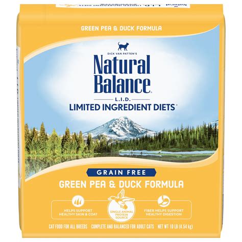 Natural Balance Green Pea & Duck Formula