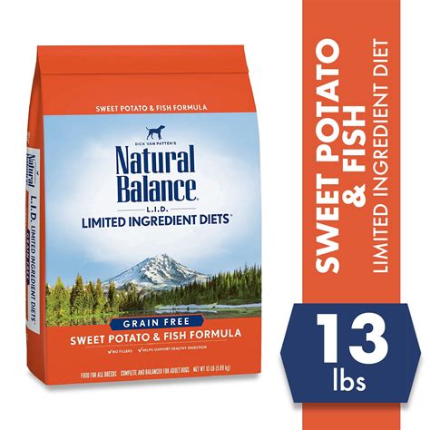 Natural Balance Sweet Potato & Fish Formula Dry Dog Food logo
