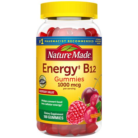 Nature Made Adult Gummies Energy B12 tv commercials