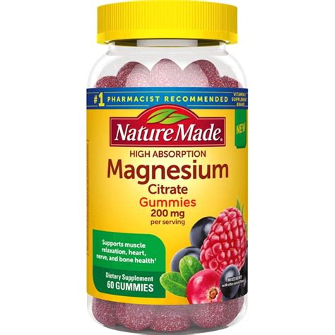 Nature Made Magnesium Citrate Gummies logo