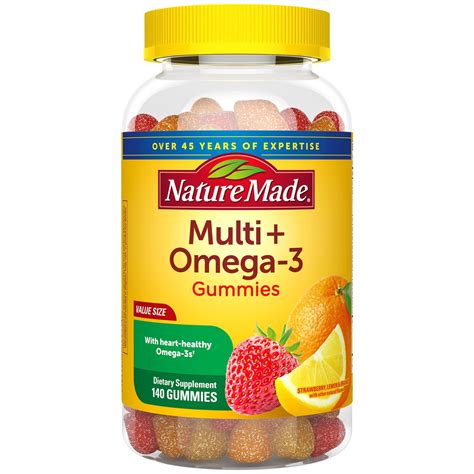 Nature Made Multivitamin + Omega-3 Gummies