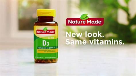 Nature Made TV Spot, 'All-New Look' featuring John Kubin