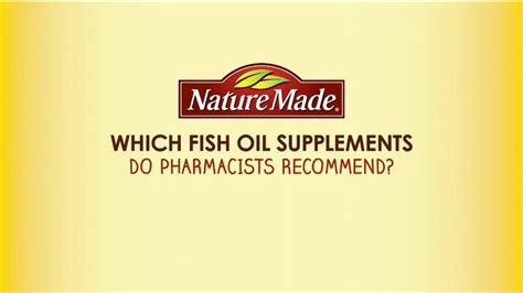 Nature Made TV Spot, 'Pharmacist Recommended: Fish Oil' created for Nature Made