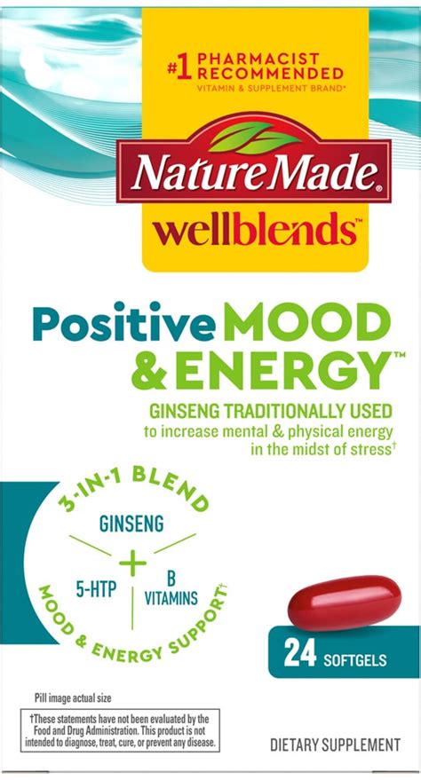 Nature Made Wellblends Positive Mood & Energy logo