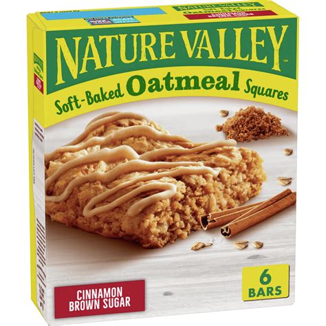 Nature Valley Soft-Baked Oatmeal Squares Cinnamon Brown Sugar