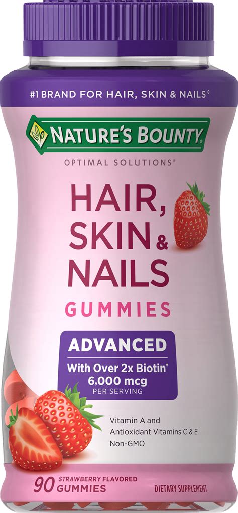 Nature's Bounty Advanced Hair, Skin & Nails Gummies tv commercials