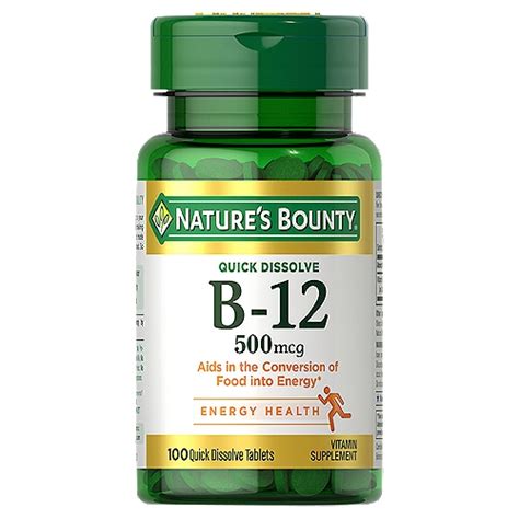 Nature's Bounty B-12