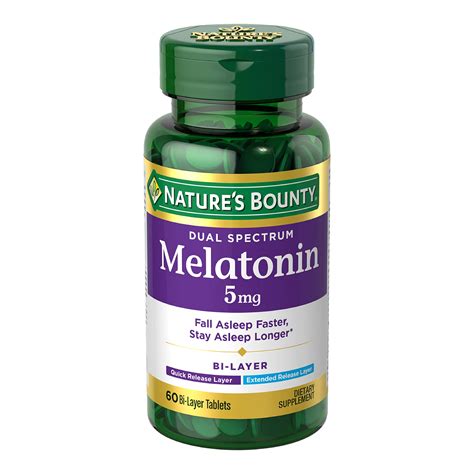 Nature's Bounty Melatonin logo