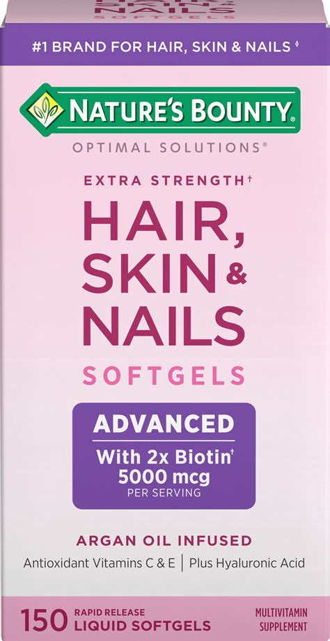 Nature's Bounty Optimal Solutions Hair, Skin & Nails tv commercials