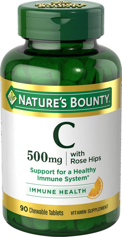 Nature's Bounty Vitamin C logo