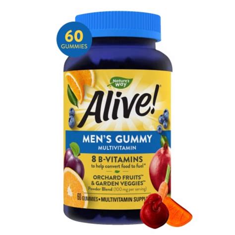 Nature's Way Alive! Men's Multi-Vitamin Gummies