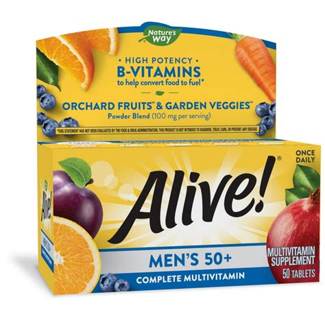 Nature's Way Alive! Multi-Vitamin for Men logo