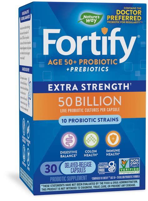 Nature's Way Fortify Daily Probiotic logo